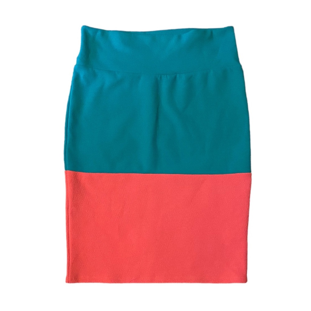 Color-block LulaRoe pencil skirt